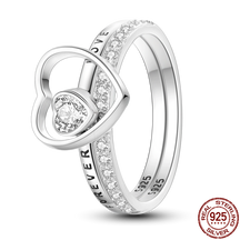 Luxury Heart Ring Onnat- 925 Silver