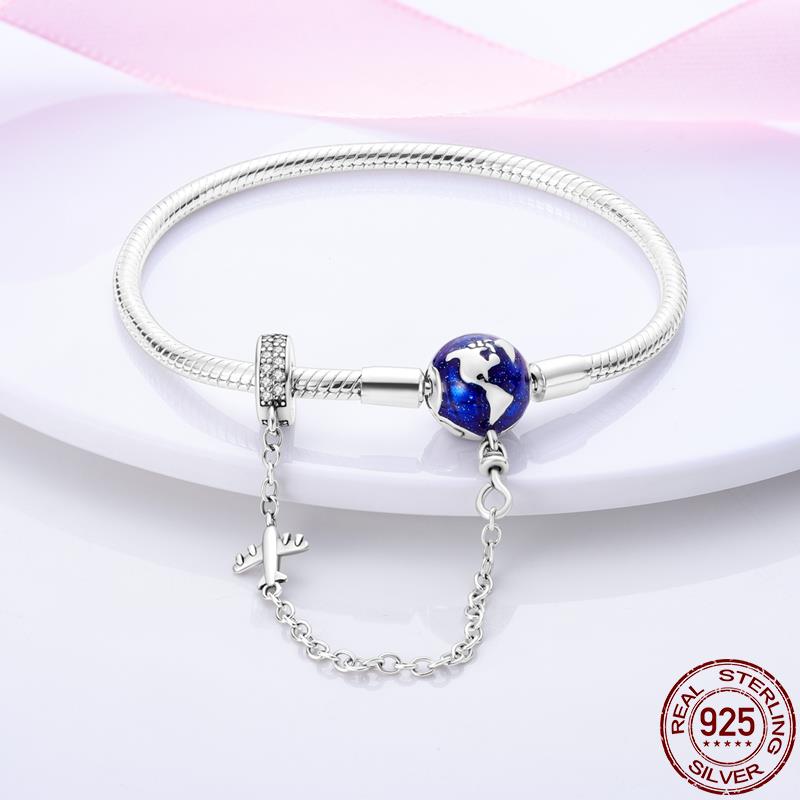 Onnat Airplane Bracelet - 925 Silver