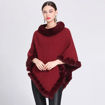 BellaNevada™ – Poncho de inverno feminino 