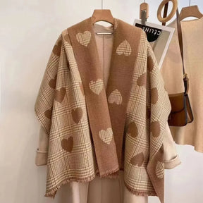 CashmereEmbrace™ – Luxury Winter Poncho