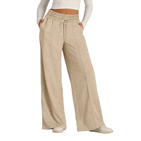 Women's Luxe Wide-Leg Sweatpants