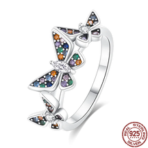 Onnat Butterflies Ring - 925 Silver