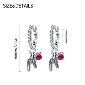 Onnat Studded Stones Earring - 925 Silver