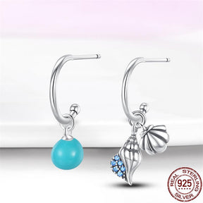 Onnat Shell Earring - 925 silver