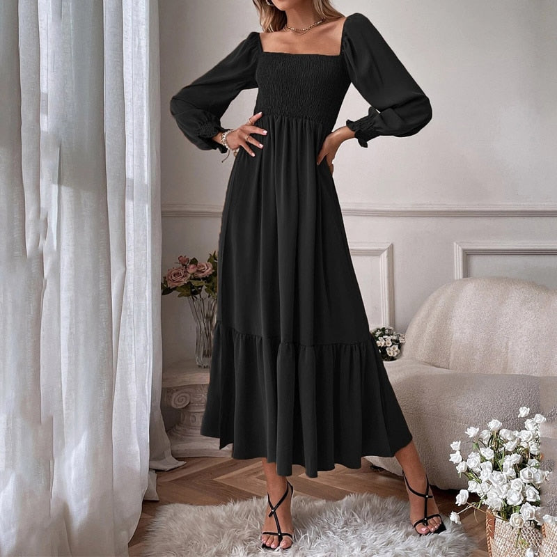 Flare Sleeve Maxi Dress Sydney