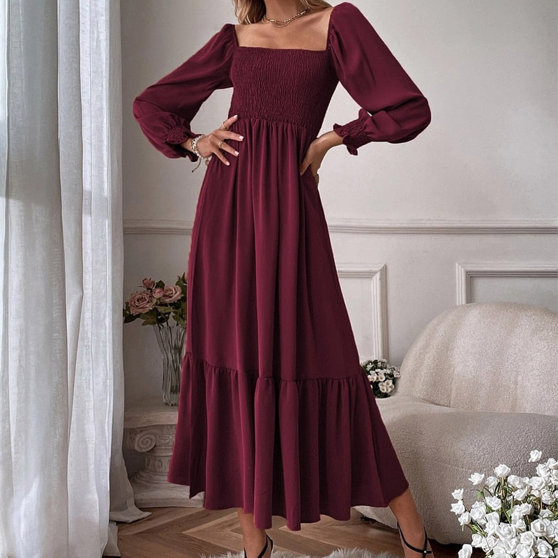 Flare Sleeve Maxi Dress Sydney