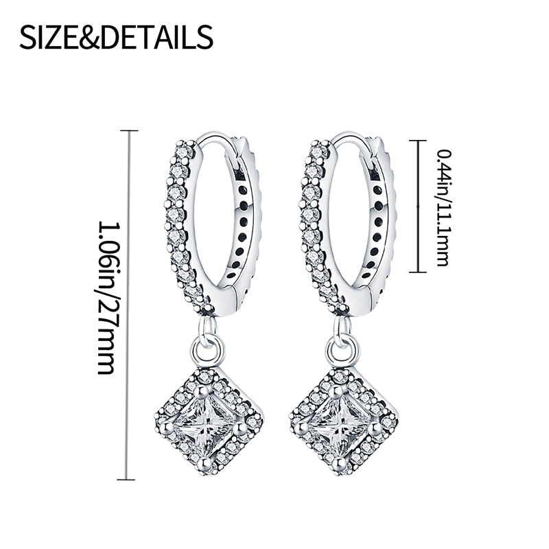 Onnat Studded Stones Earring - 925 Silver