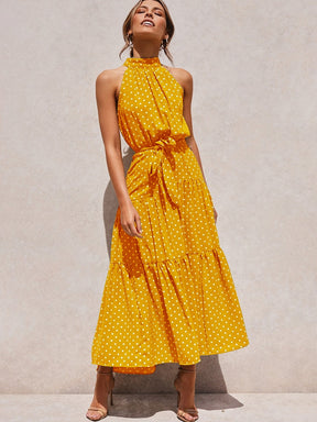 Polka Dot Kleid Athena