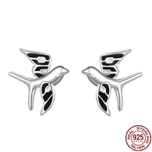 Onnat bird earring - 925 silver