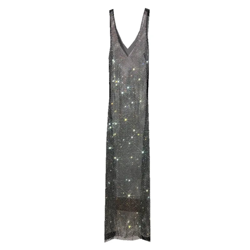 Arabella V-neck Sparkling Dress