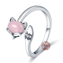 Onnat Pink Pearl Adjustable Ring - 925 Silver