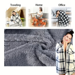 ComfortEase™ Wearable Flannel Blanket