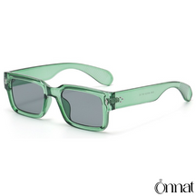 Lary Glasses Green | Gray Sunglasses