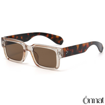 Lary Glasses Leopard And Transparent | Brown Sunglasses