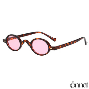 Mavie Glasses Leopard | Pink Sunglasses