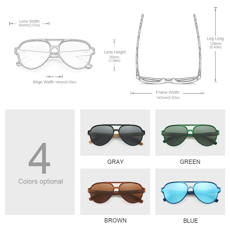 EcoVision Polarisierte Sonnenbrille