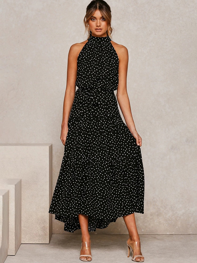 Polka Dot Kleid Athena