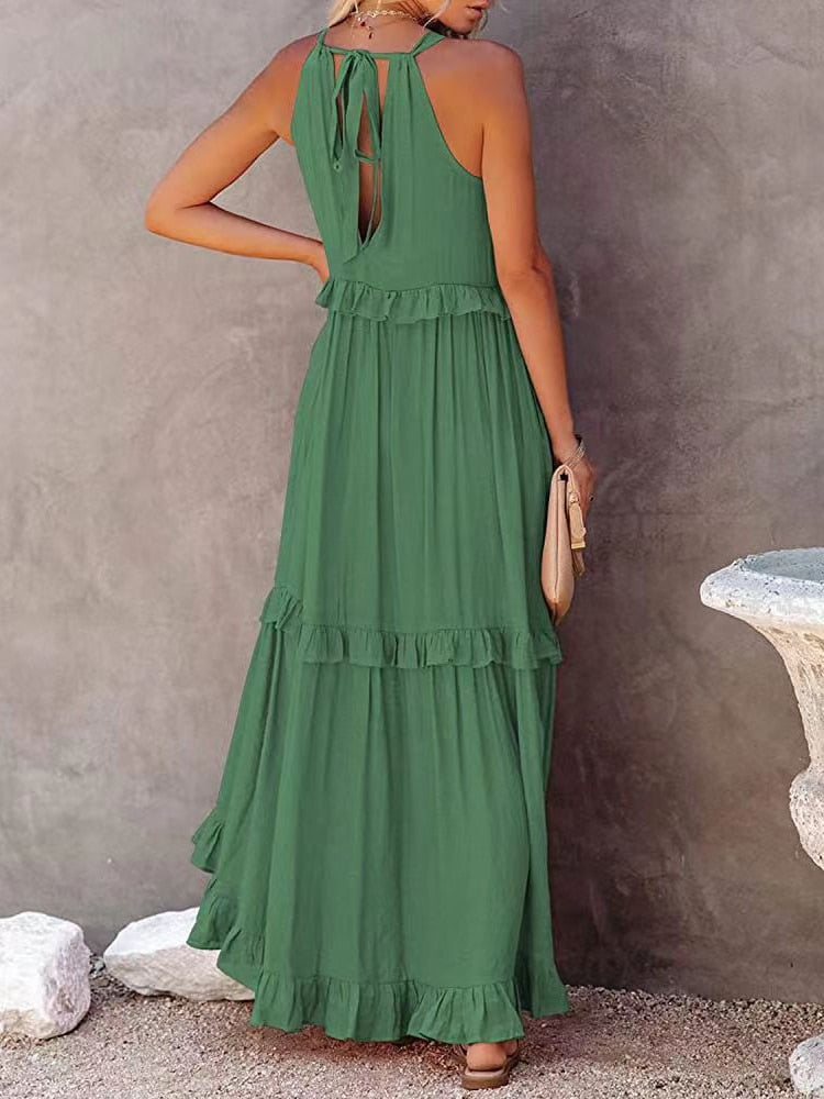 Elegant Ruffle Rachel Dress