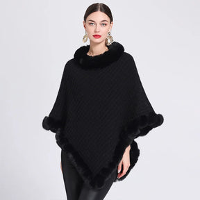 BellaNevada™ – Poncho de inverno feminino 