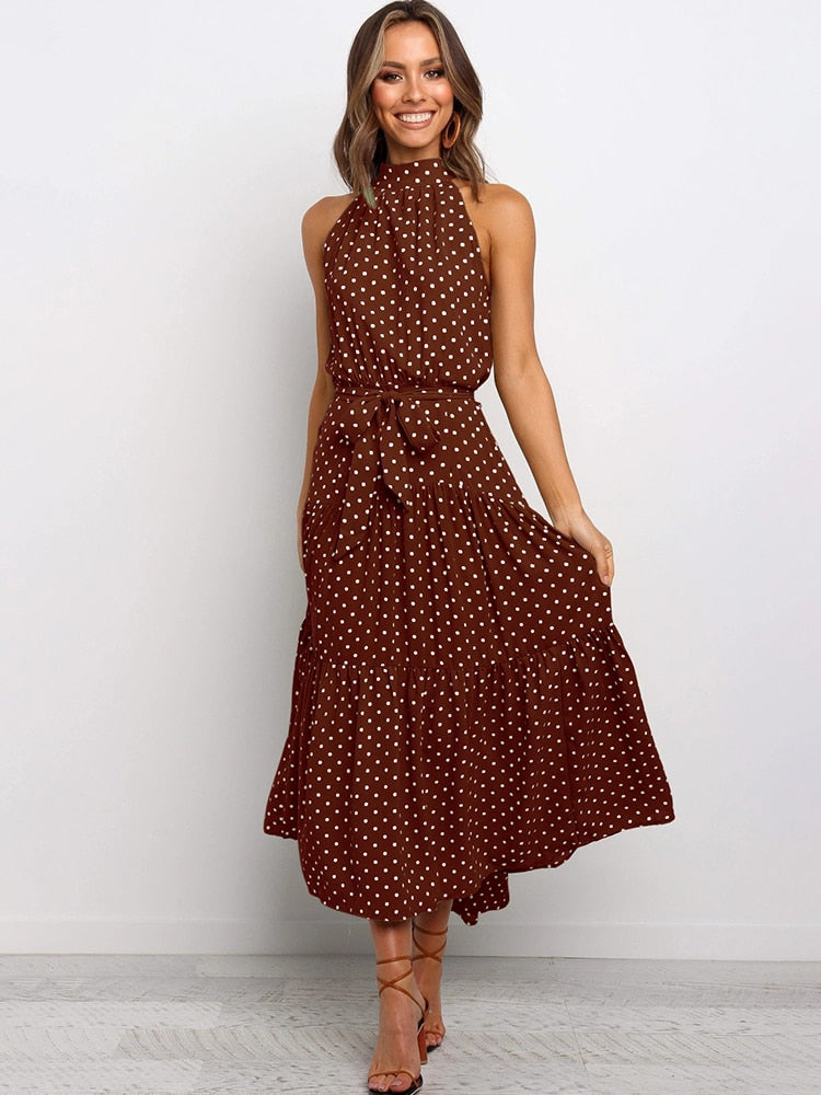 Polka Dot Kleid Athena