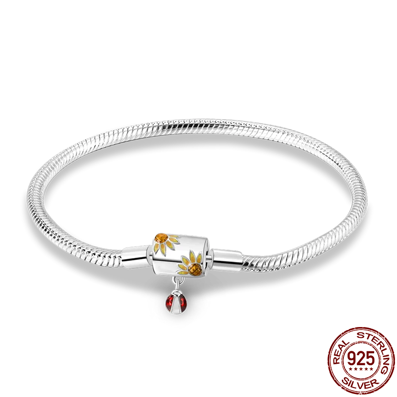 Onnat Ladybug Life Bracelet - 925 Silver