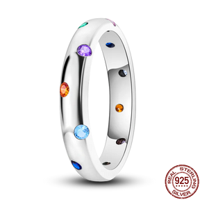 Onnat Zirconia Stones Ring - 925 Silver