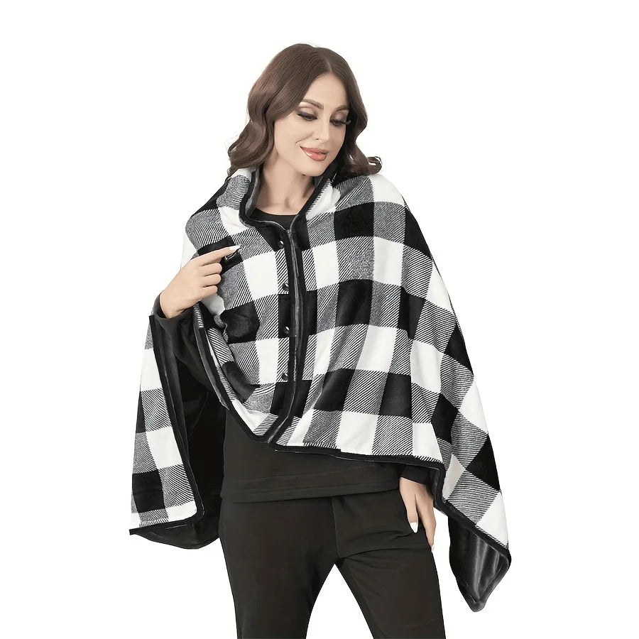 ComfortEase™ Wearable Flannel Blanket