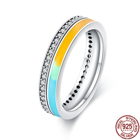 Onnat Gradient Ring - 925 Silver