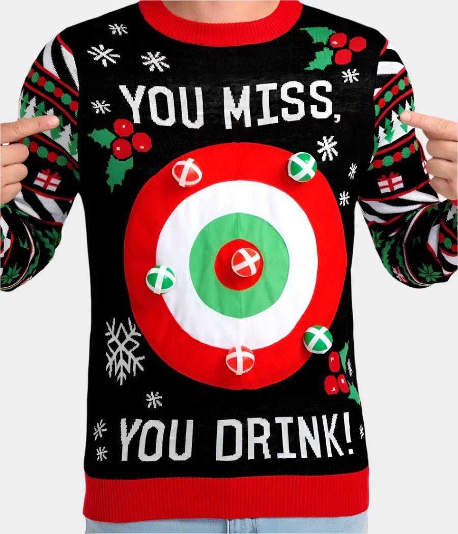 Bullseye Christmas Dart Sweater