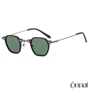 Rive Glasses Black | Green Sunglasses