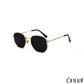 Vancy Glasses Gold | Black Sunglasses