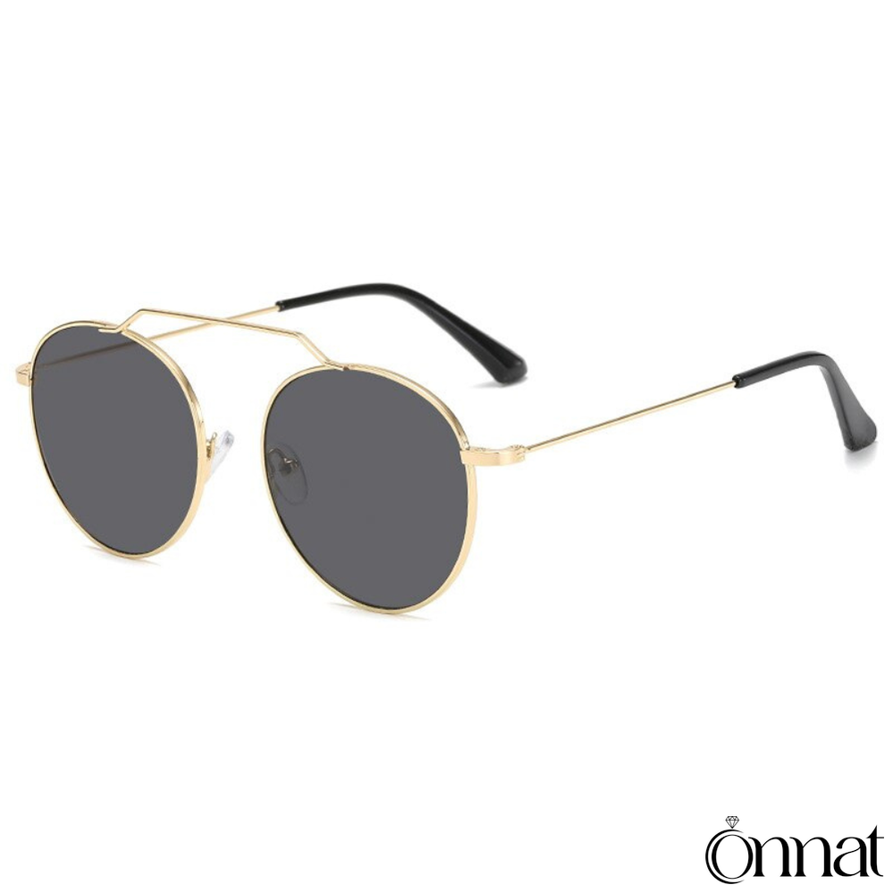 Venice Glasses Dourado | Preto Sunglasses