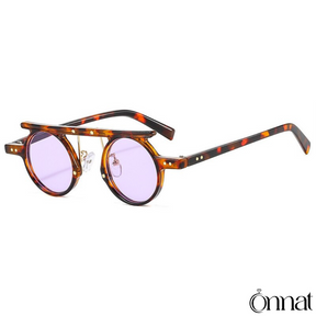 Sunset Glasses Leopardo Roxo Sunglasses