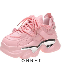 Alana Platform Sneakers Pink / 35 Shoes