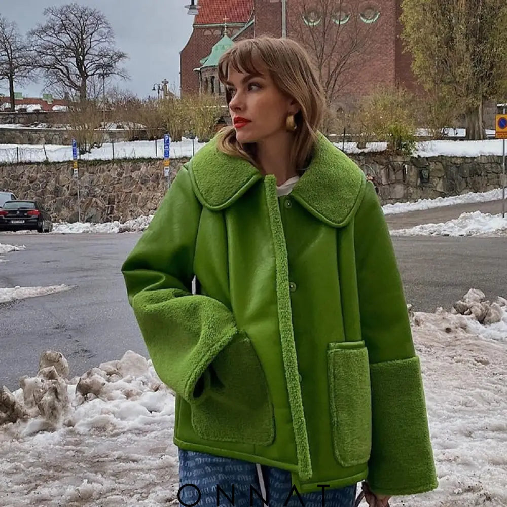 Alice’s Green Jacket Coats & Jackets