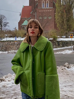 Alice’s Green Jacket Coats & Jackets