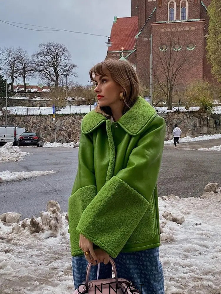 Alice’s Green Jacket Coats & Jackets