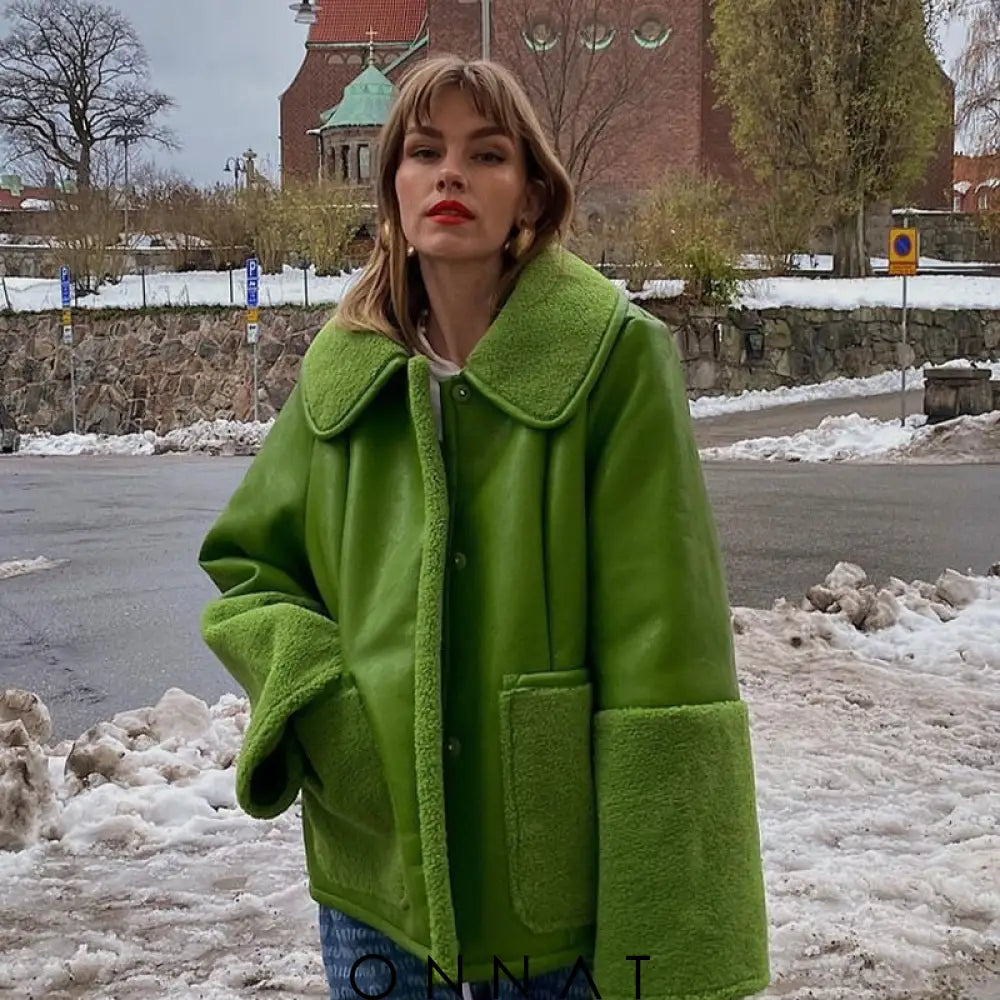 Alice’s Green Jacket Coats & Jackets