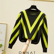 Amari Long Sweater Yellow / One Size Sweaters & Cardigans