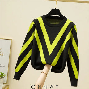 Amari Long Sweater Yellow / One Size Sweaters & Cardigans