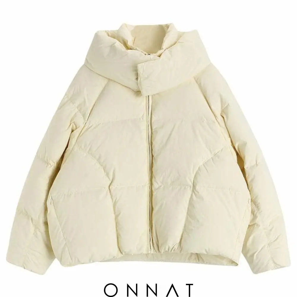 Anne Puffy Jacket Beige / S Coats & Jackets