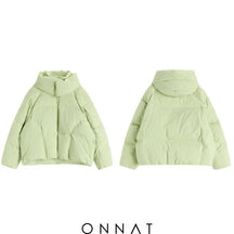 Anne Puffy Jacket Light Green / S Coats & Jackets