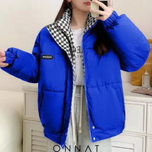 Arctic Splendor Puffer Jacket Blue / S Coats & Jackets