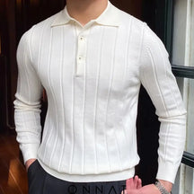 Autumn Knitted Sweatshirt White / S Menswear