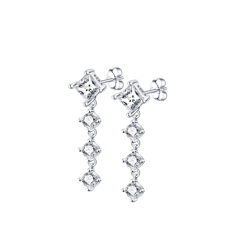 Onnat Studded Stones Earring - 925 Silver