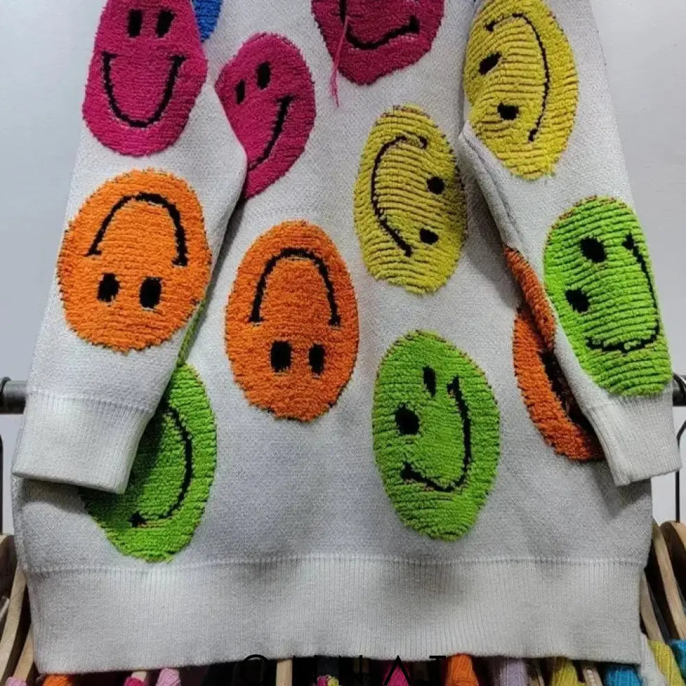 Beads Cute Cartoon Pullover Sweater Sweaters & Cardigans