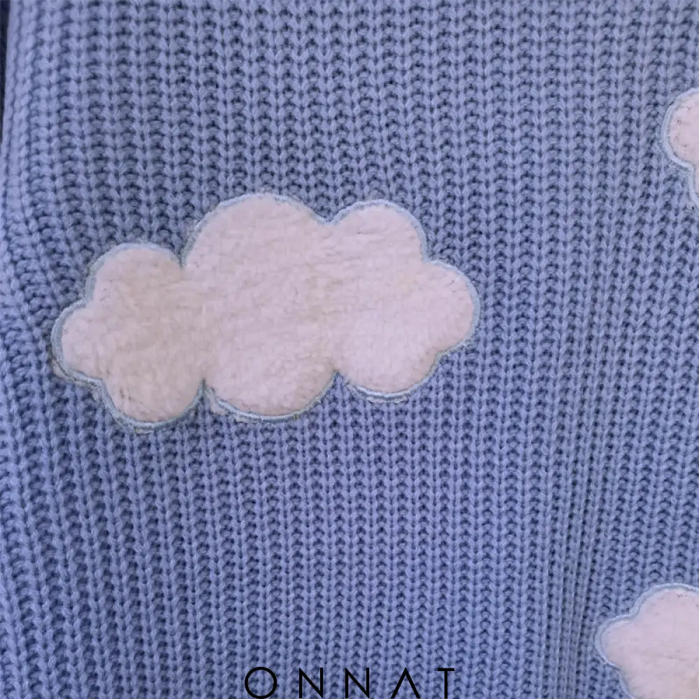 Blue Cloud Sweater Sweaters & Cardigans