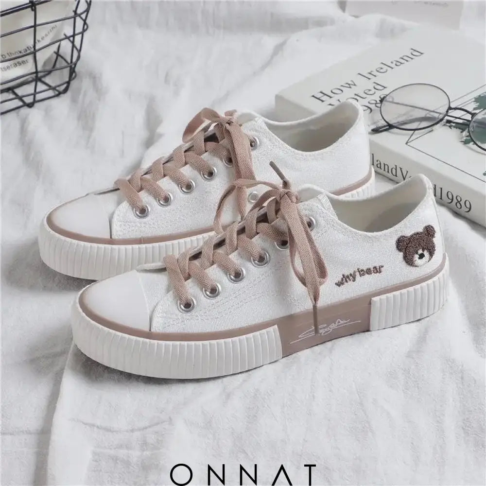 Bob Platform Sneakers Beige / 34 Shoes