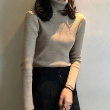 Briellaturtleneck Sweater Khaki / One Size Sweaters & Cardigans