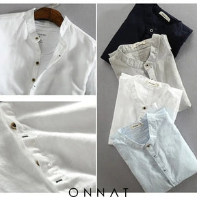 Casual Long-Sleeve Shirt Menswear